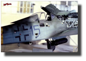 Focke Wulf Fw190 D. Scratch built in metal by Rojas Bazán. 1:15 scale.